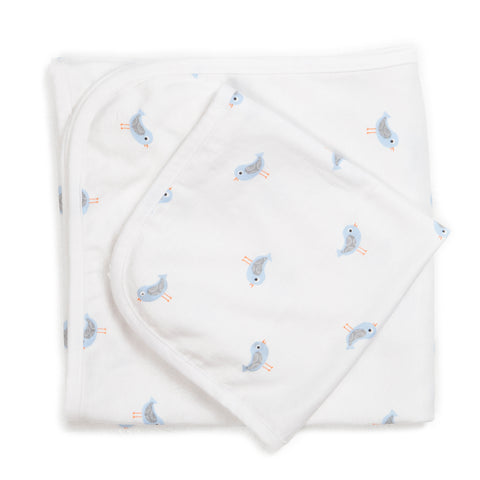 Blue bird Blanket Set - Us+Four